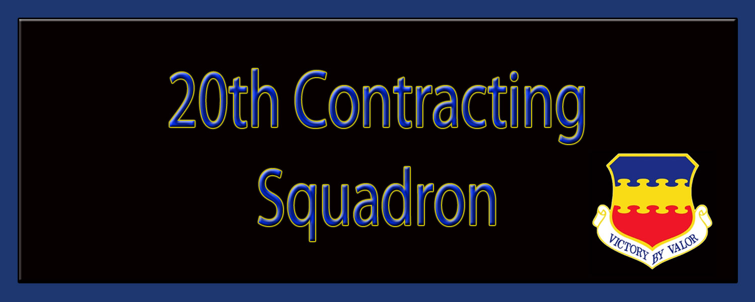 20th Contracting Squadron 
